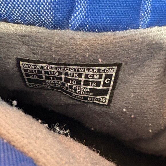 Keen Toddler Rainboot Size 11 Encanto 365 Waterproof Boot Gray Green Blue - Picture 10 of 11